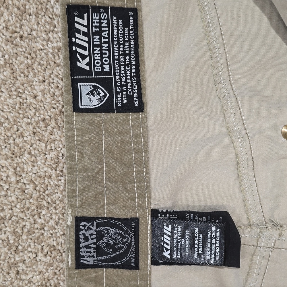 Kuhl Men's Khaki Outdoor Pants (40" waist) - Picture 6 of 9